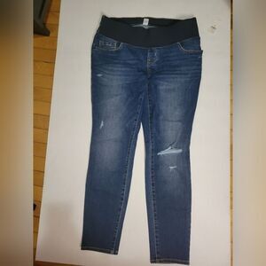 Old Navy maternity skinny low-rise jeans Size 6 Short